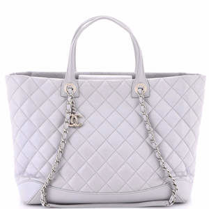 Chanel Large Easy Shopping Tote Quilted Calfskin